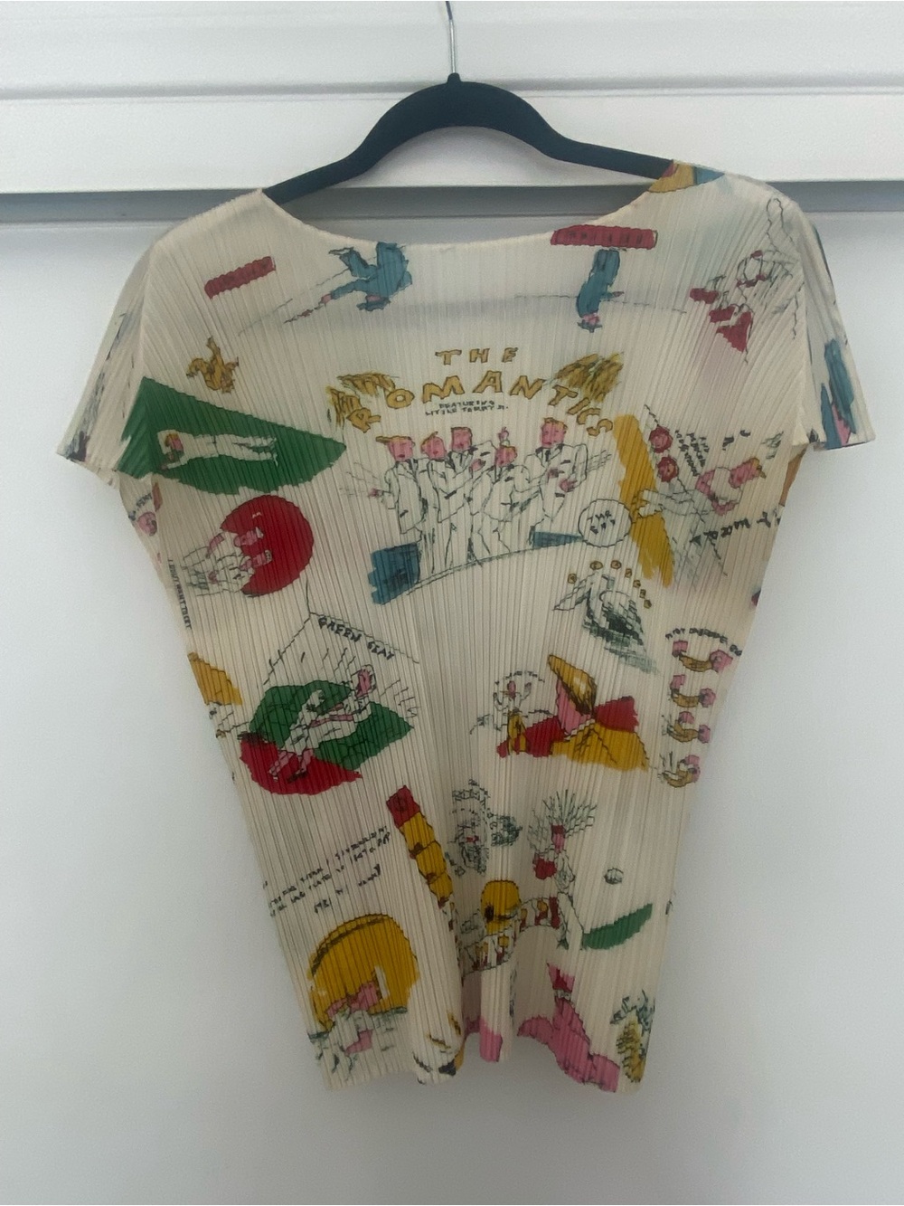 Issey Miyake x Terry Johnson Pleats Please F/W 2013 rare plisse top